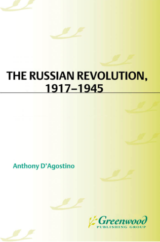 The Russian Revolution, 1917–1945 page Cover1