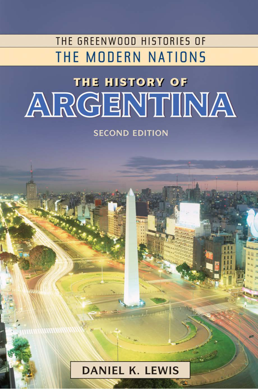 The History of Argentina, 2nd Edition page Cover1