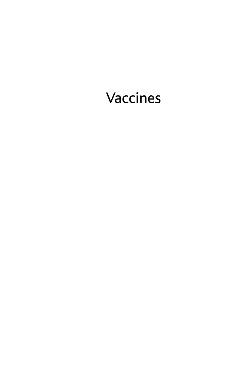 Vaccines: History, Science, and Issues page i