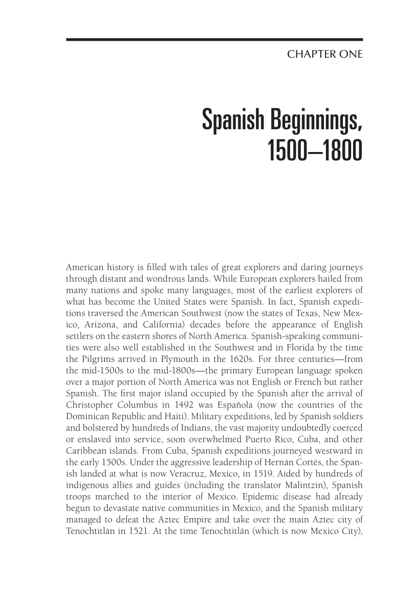 Understanding Latino History: Excavating the Past, Examining the Present page 1