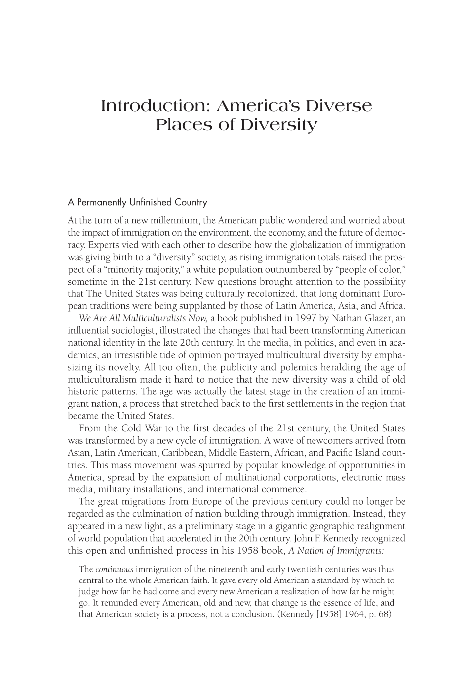 America's Changing Neighborhoods: An Exploration of Diversity through Places [3 volumes] page 1