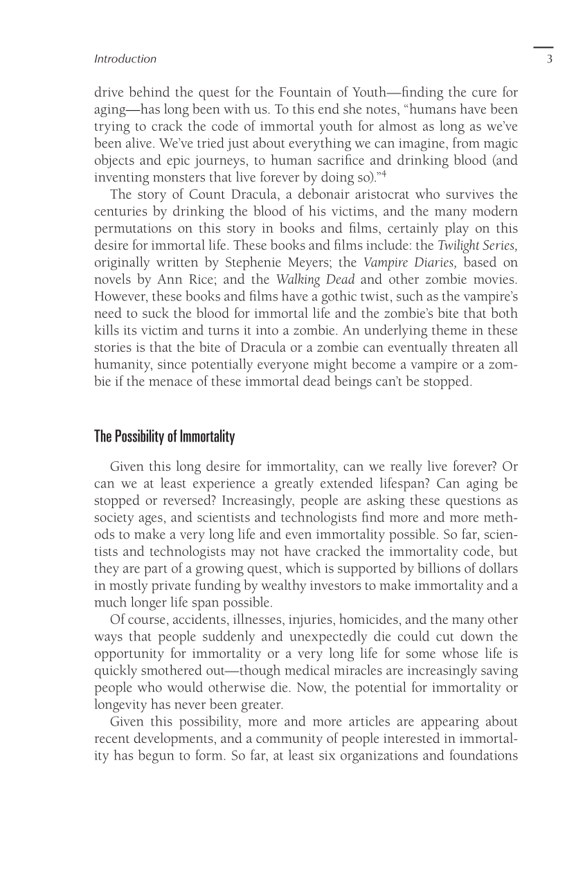 The Science of Living Longer: Developments in Life Extension Technology page 3