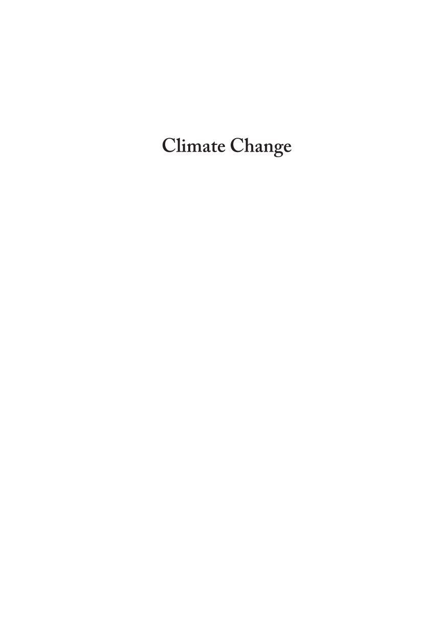 Climate Change: Examining the Facts page i