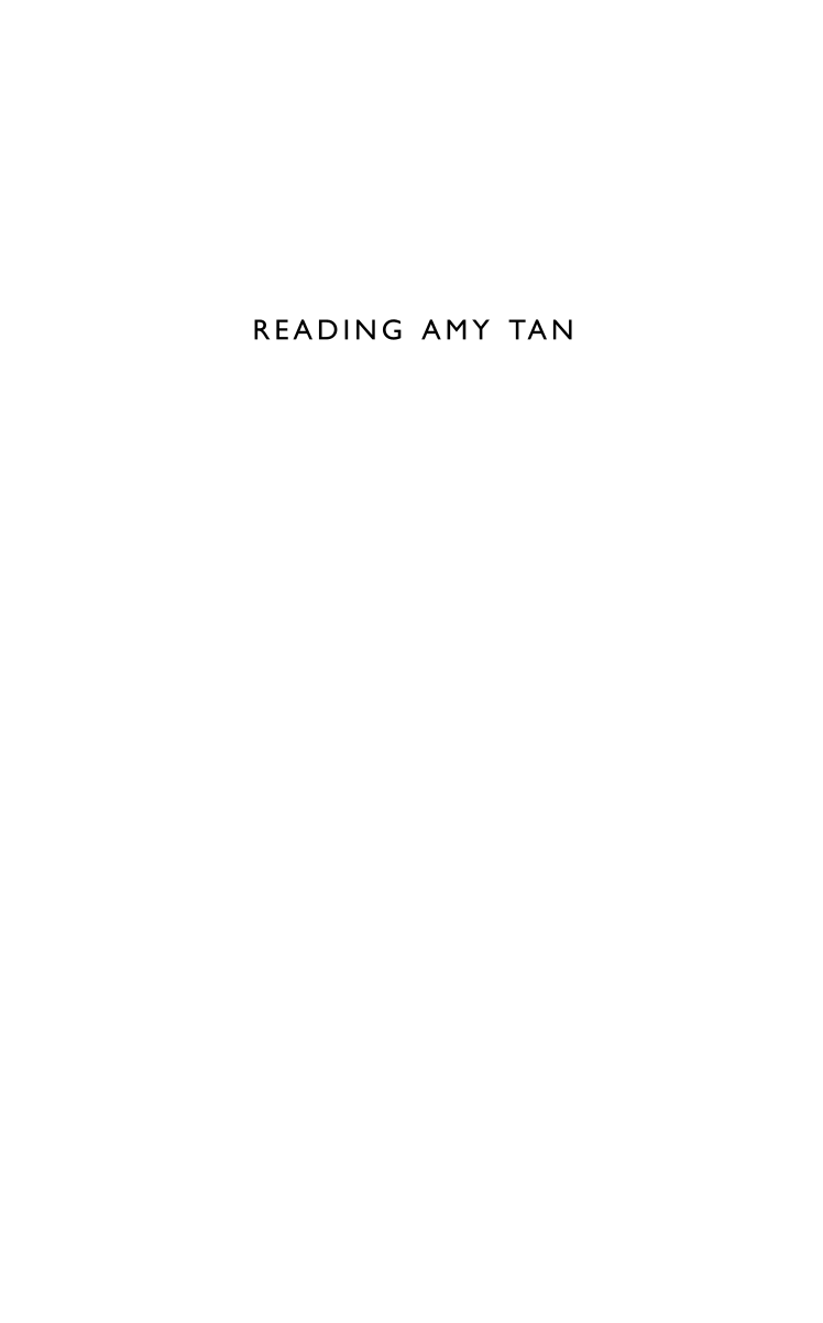 Reading Amy Tan page i