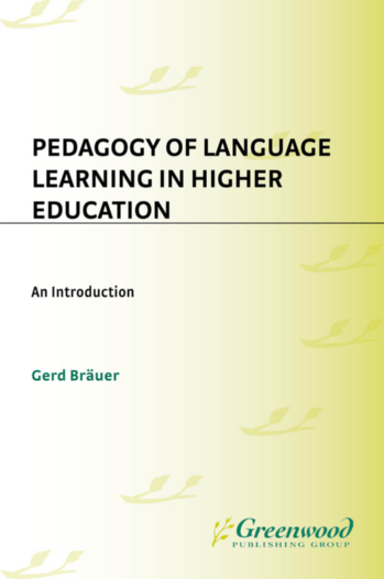 Pedagogy of Language Learning in Higher Education: An Introduction page Cover1