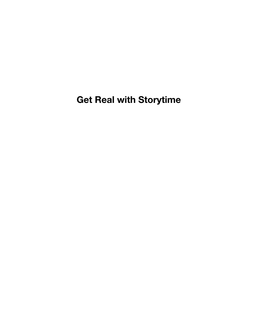 Get Real with Storytime: 52 Weeks of Early Literacy Programming with Nonfiction and Poetry page i1