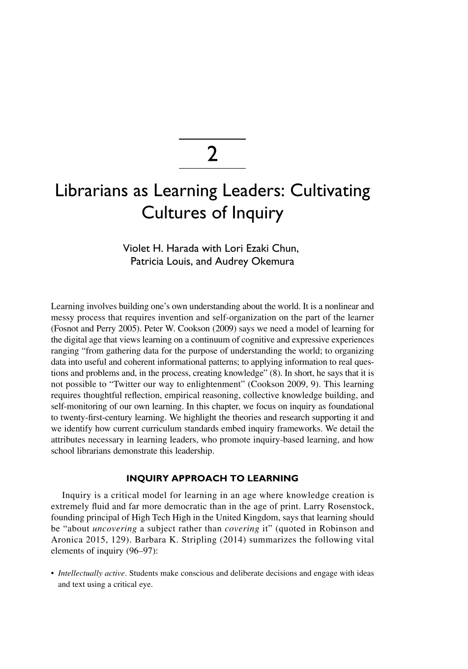 The Many Faces of School Library Leadership, 2nd Edition page 13