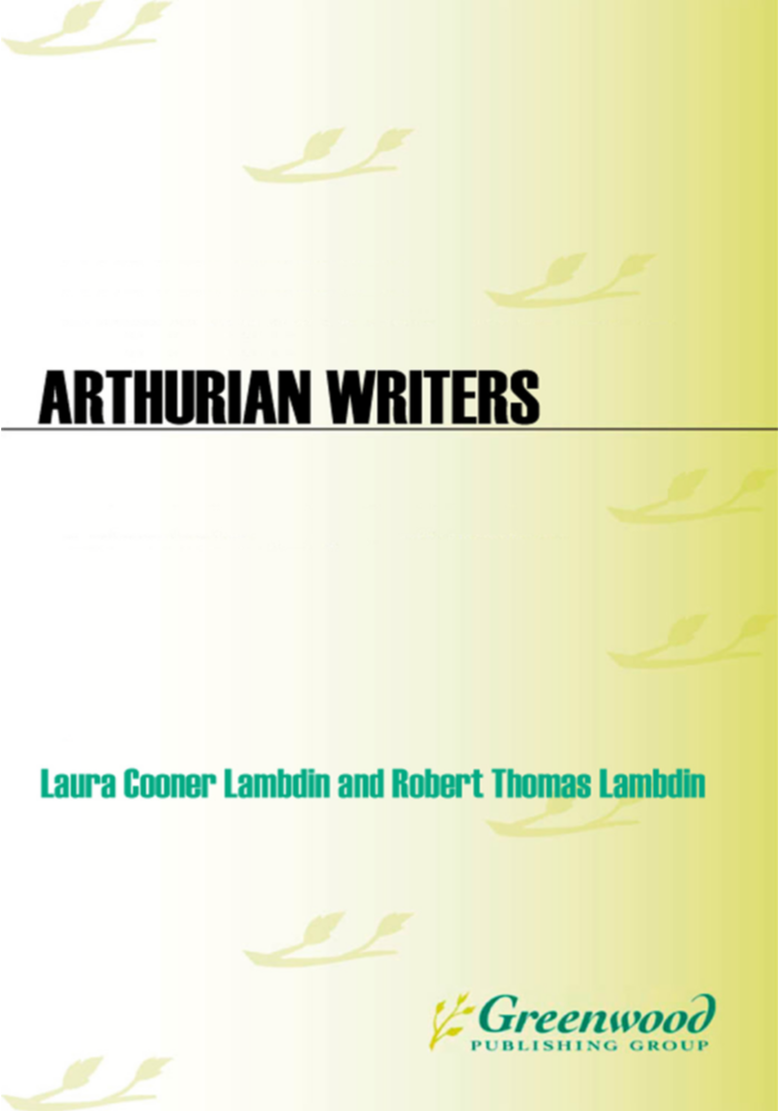 Arthurian Writers: A Biographical Encyclopedia page Cover1