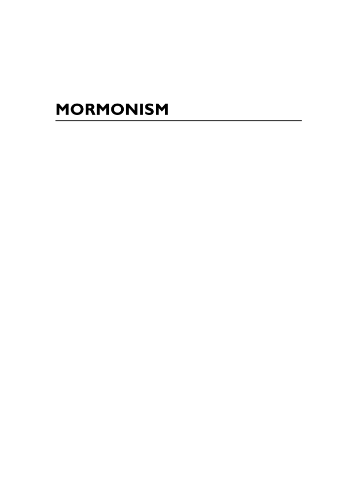 Mormonism: A Historical Encyclopedia page i