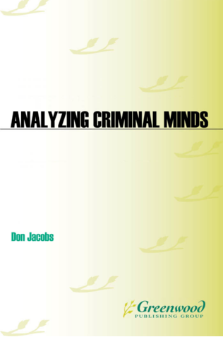 Analyzing Criminal Minds: Forensic Investigative Science for the 21st Century page Cover1