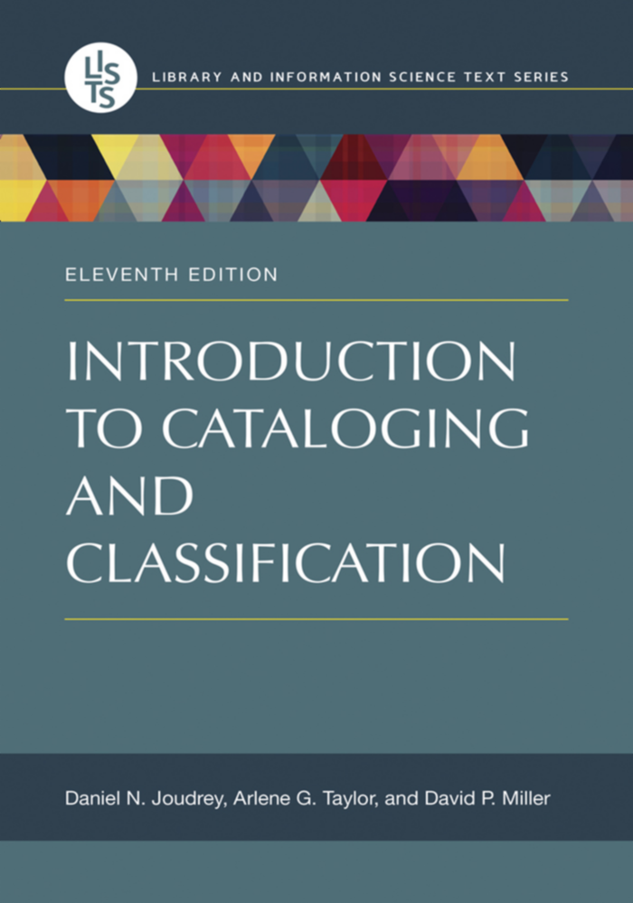 Introduction to Cataloging and Classification, 11th Edition page Cover1