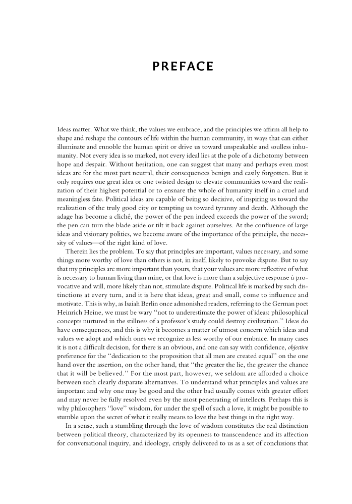 Political Theory: An Encyclopedia of Contemporary and Classic Terms page xi