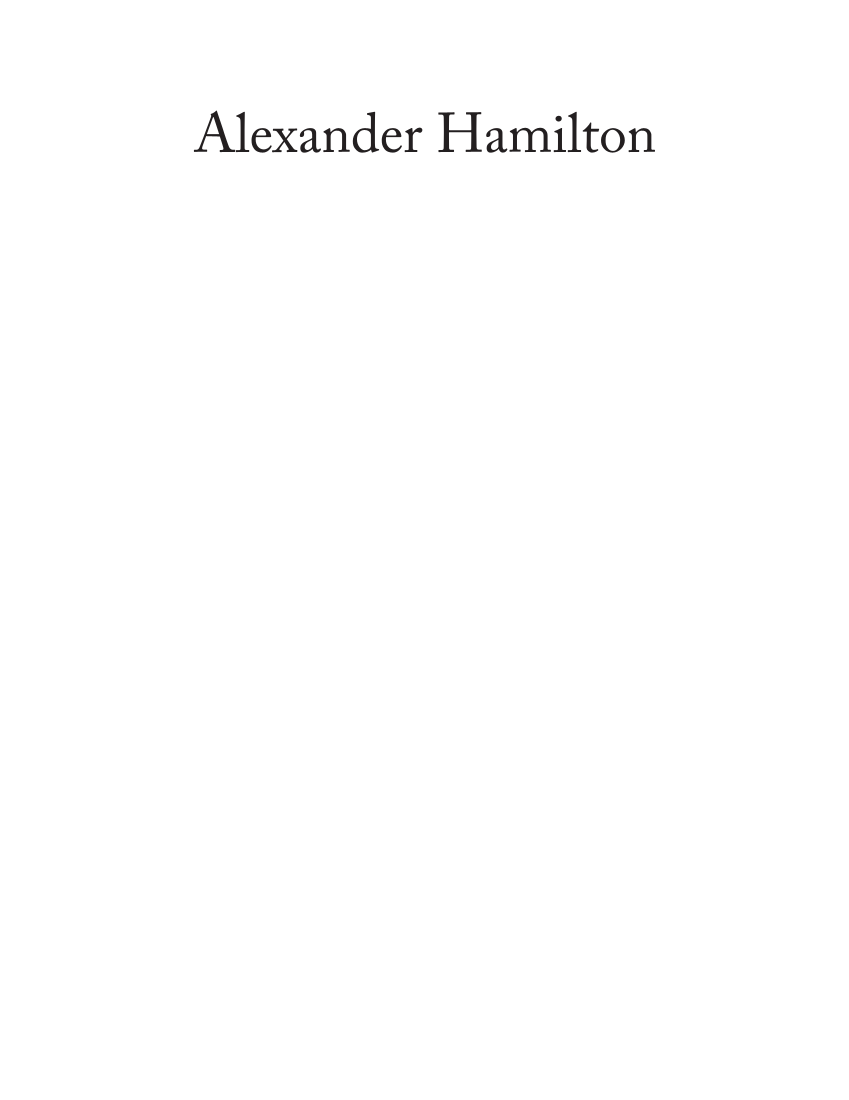 Alexander Hamilton: Documents Decoded page i