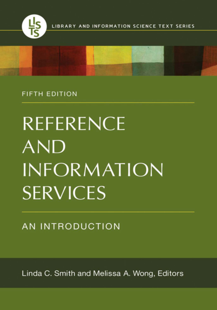 Reference and Information Services: An Introduction, 5th Edition page Cover1