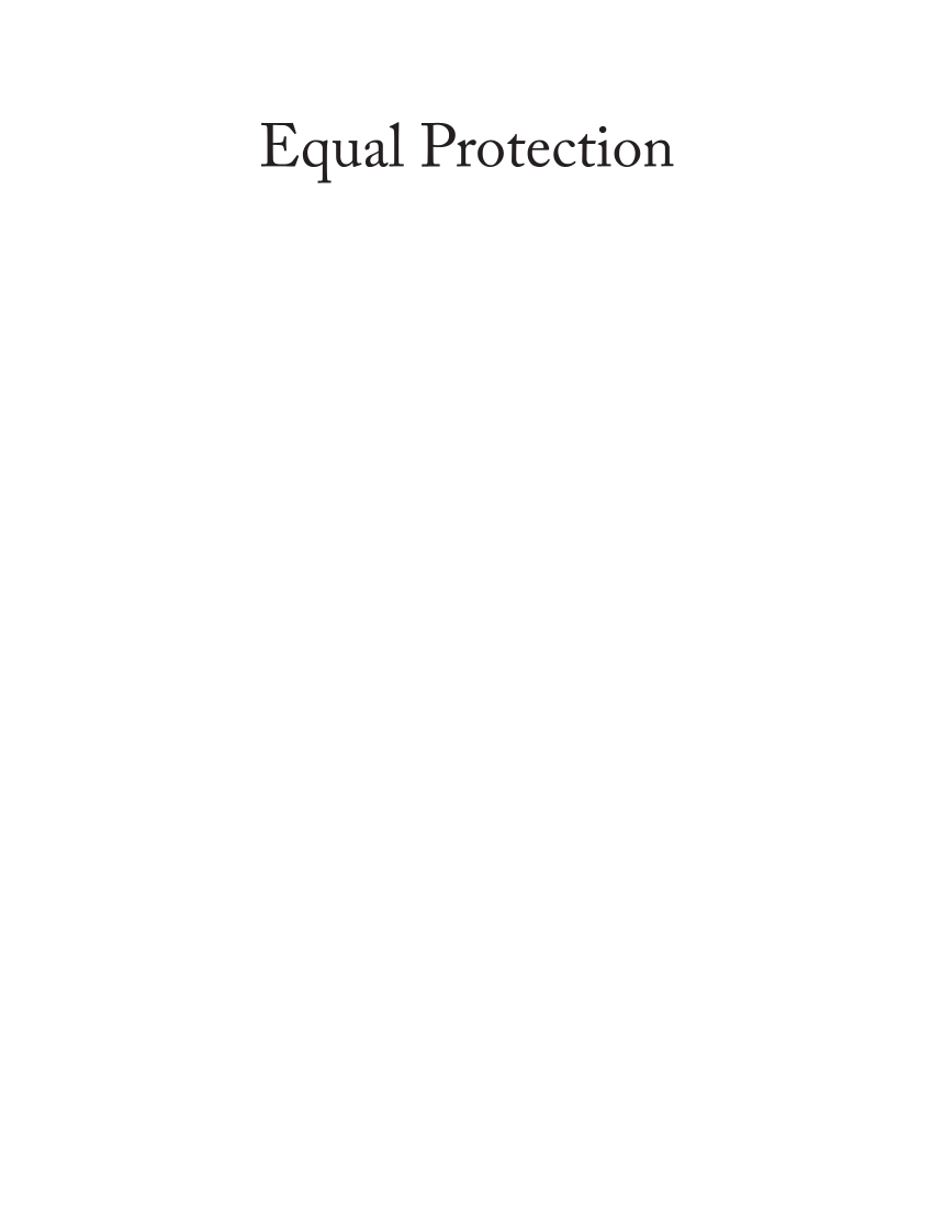 Equal Protection: Documents Decoded page i