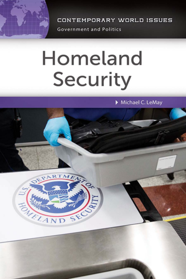 Homeland Security: A Reference Handbook page Cover1