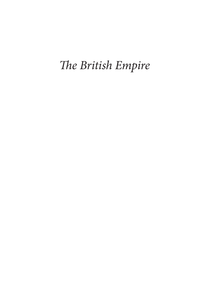The British Empire: A Historical Encyclopedia [2 volumes] page i