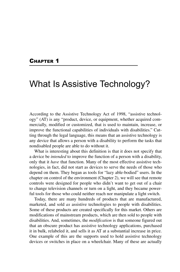 Assistive Technology for People with Disabilities page 31