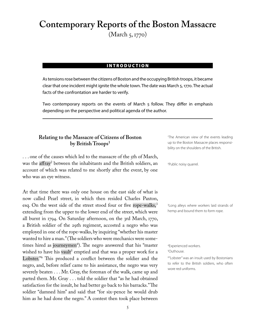 The American Revolution: Documents Decoded page 51