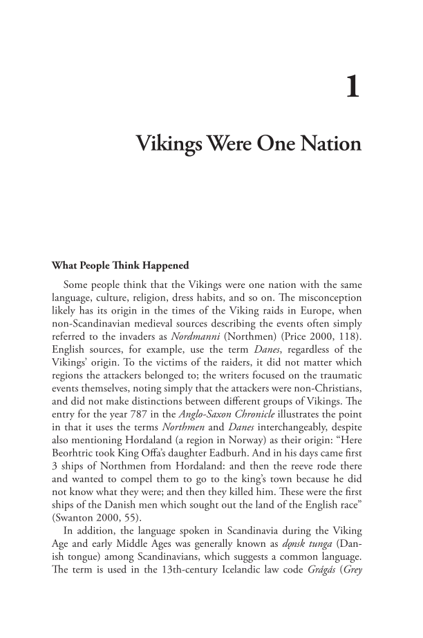 The Vikings: Facts and Fictions page 1