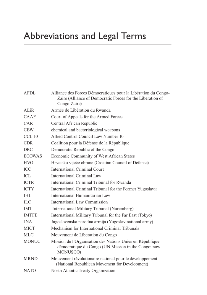 War Crimes and Trials: A Primary Source Guide page xxi