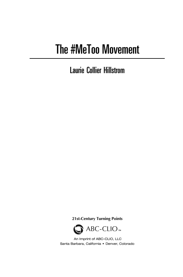 The #MeToo Movement page iii