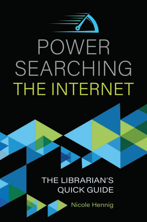 Power Searching the Internet: The Librarian's Quick Guide page Cover1