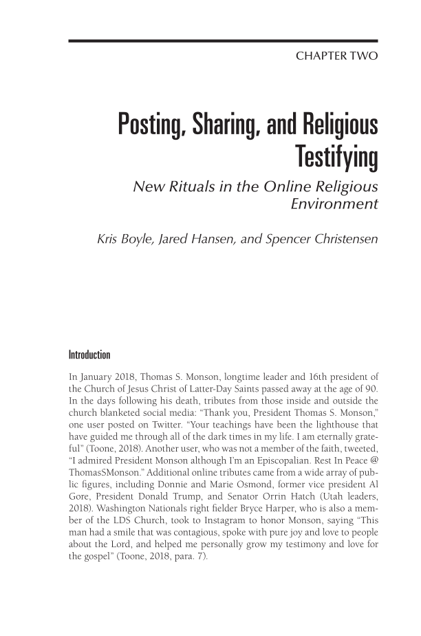 Religion Online: How Digital Technology Is Changing the Way We Worship and Pray [2 volumes] page v1:11