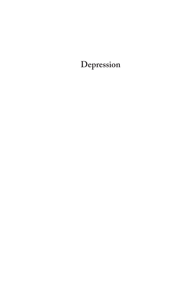 Depression: Your Questions Answered page i