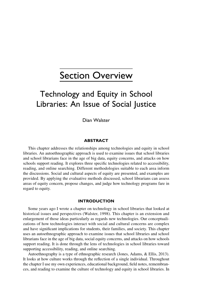 Social Justice and Cultural Competency: Essential Readings for School Librarians page 3