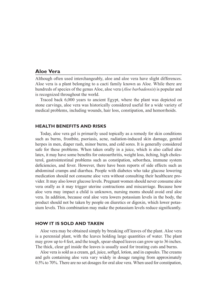 Dietary Supplements: Fact versus Fiction page 8
