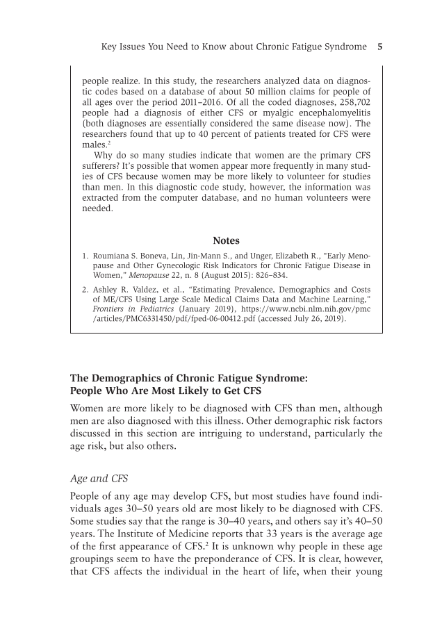 Understanding and Treating Chronic Fatigue: A Practical Guide for Patients, Families, and Practitioners page 5