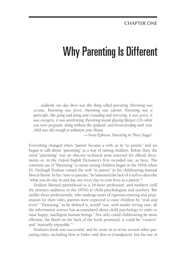 The Problem with Parenting: How Raising Children Is Changing across America page 3