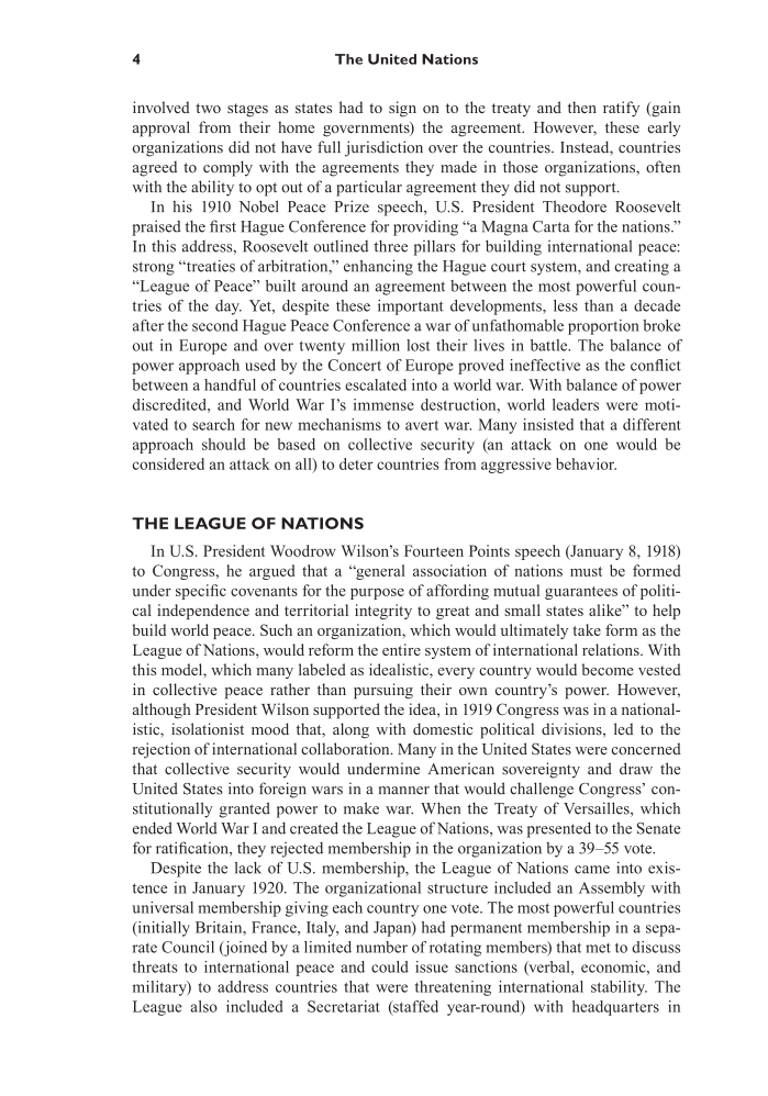 The United Nations: 75 Years of Promoting Peace, Human Rights, and Development page 4