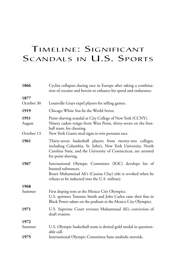 Sports Scandals page 14