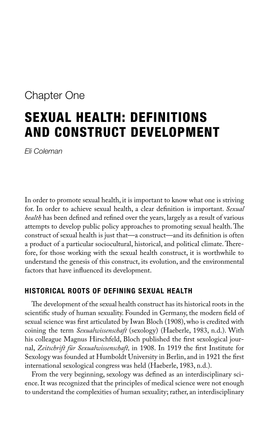 Sexual Health [4 volumes] page Vol1:1