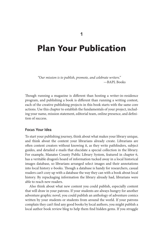 Libraries Publish: How to Start a Magazine, Small Press, Blog, and More page 3