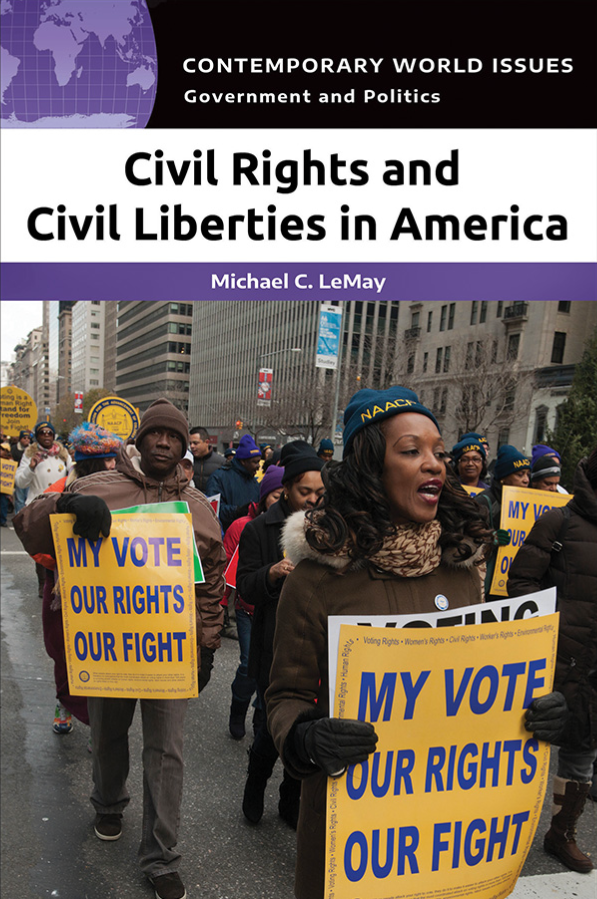 Civil Rights and Civil Liberties in America: A Reference Handbook page Cover1