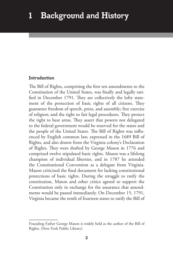 Civil Rights and Civil Liberties in America: A Reference Handbook page 3