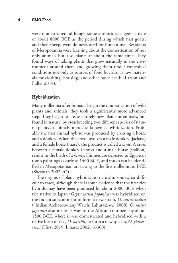 GMO Food: A Reference Handbook, 2nd Edition page 4