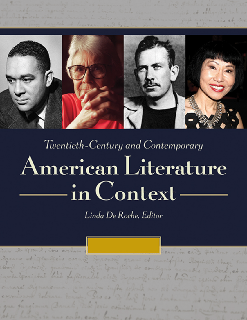 Twentieth-Century and Contemporary American Literature in Context [4 volumes] page Cover1