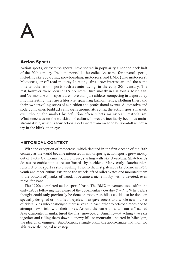 Modern Sports around the World: History, Geography, and Sociology page 1