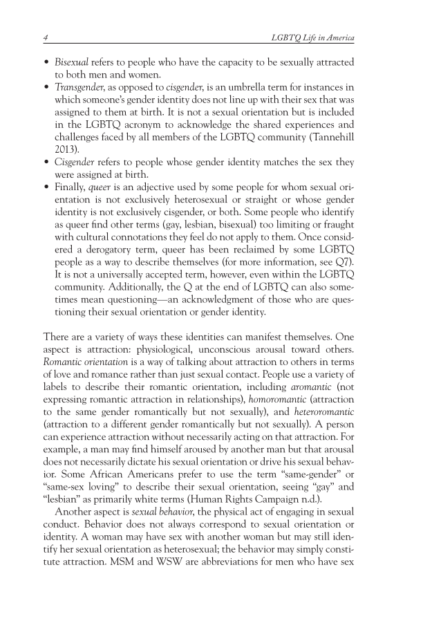 LGBTQ Life in America: Examining the Facts page 4