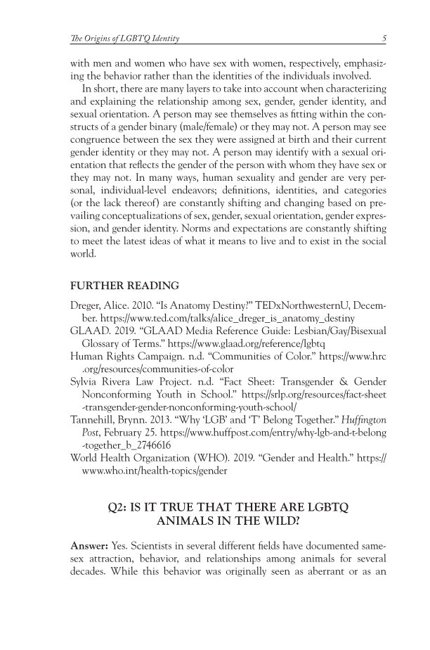 LGBTQ Life in America: Examining the Facts page 5