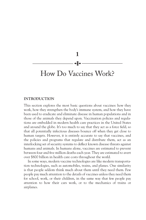 Vaccination: Examining the Facts page 1