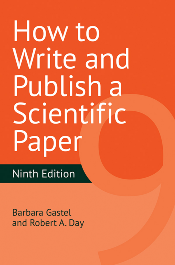 How to Write and Publish a Scientific Paper, 9th Edition page Cover1