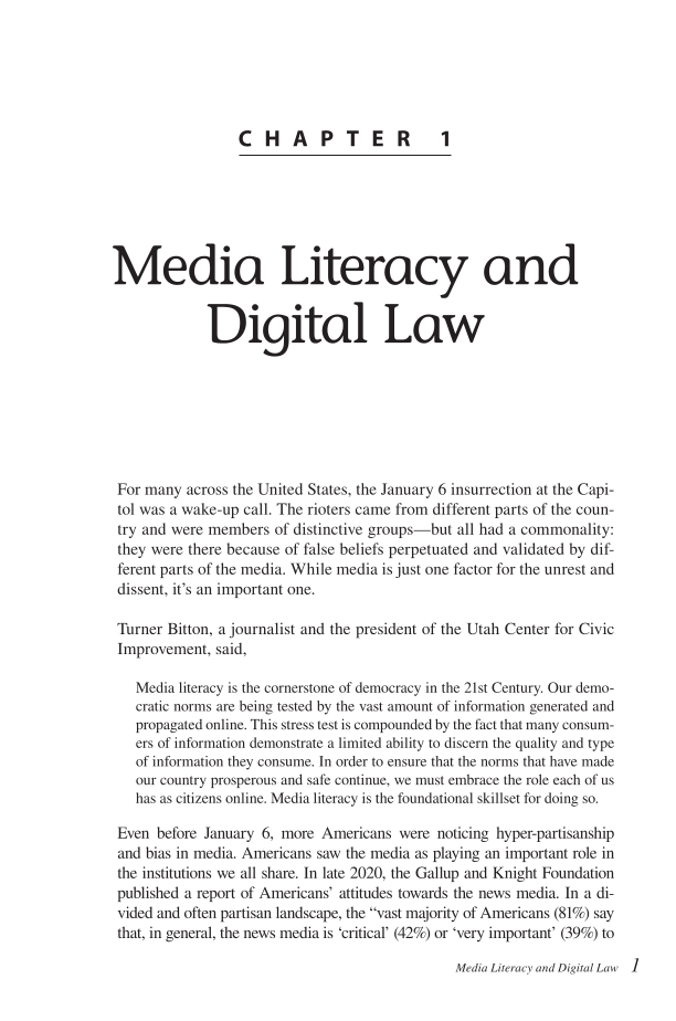 Advocating Digital Citizenship: Resources for the Library and Classroom page 1