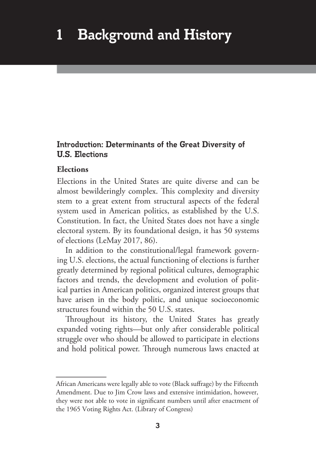 Elections in America: A Reference Handbook page 3