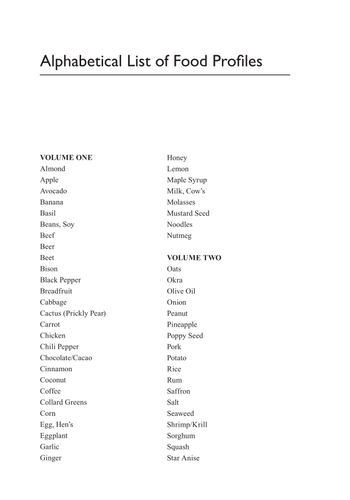 Food and World Culture: Issues, Impacts, and Ingredients [2 volumes] page i:xi