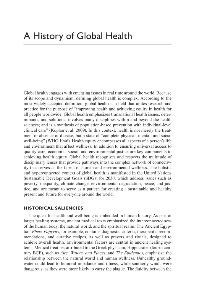 Wellness around the World: An International Encyclopedia of Health Indicators, Practices, and Issues [2 volumes] page 18